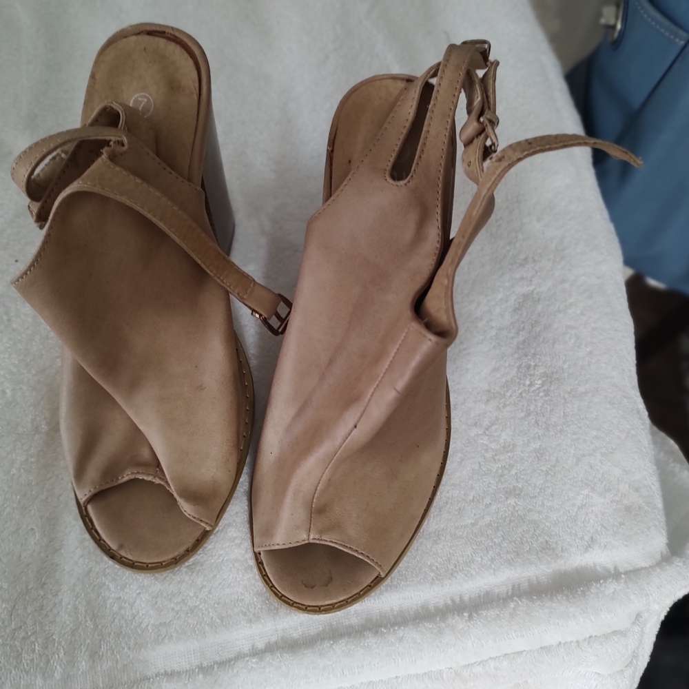 Elegant Tan Women's Sandals